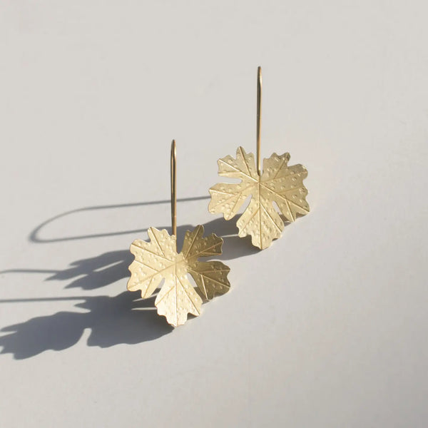 Maple Leaf Earrings  Rover & Kin   