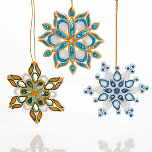 Quilled Snowflake Ornament  SERRV   