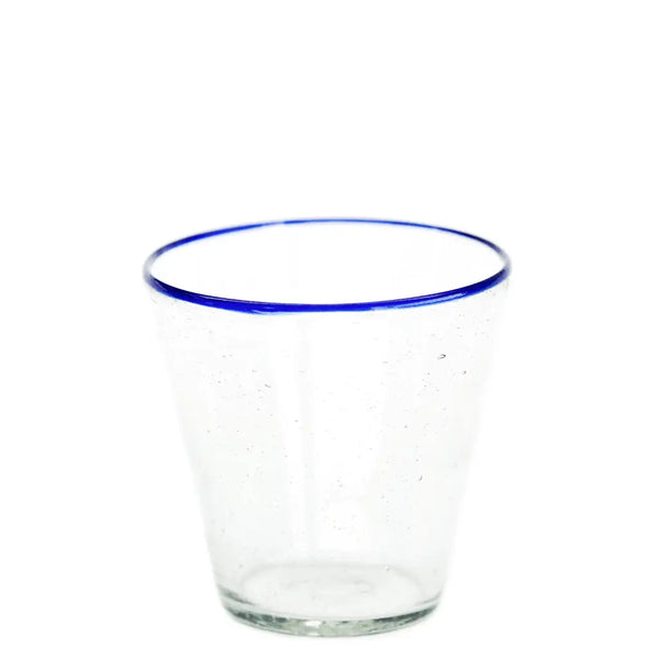 Blue Rim Water Glass Regular Sobremesa   