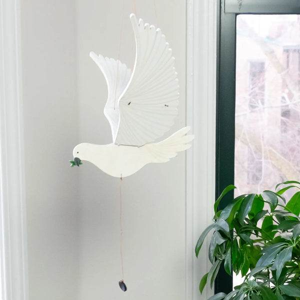 Peace Dove Flying Mobile  Tulia's Artisan Gallery   