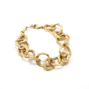 Luxe Brass Chunky Chain Bracelet Regular Fair Anita   