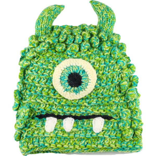 Monster Hat  Andes Gifts Bally Green 