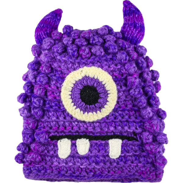 Monster Hat  Andes Gifts Bally Purple 