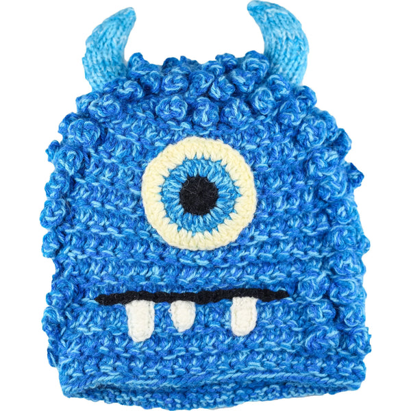 Monster Hat  Andes Gifts Bally Blue 