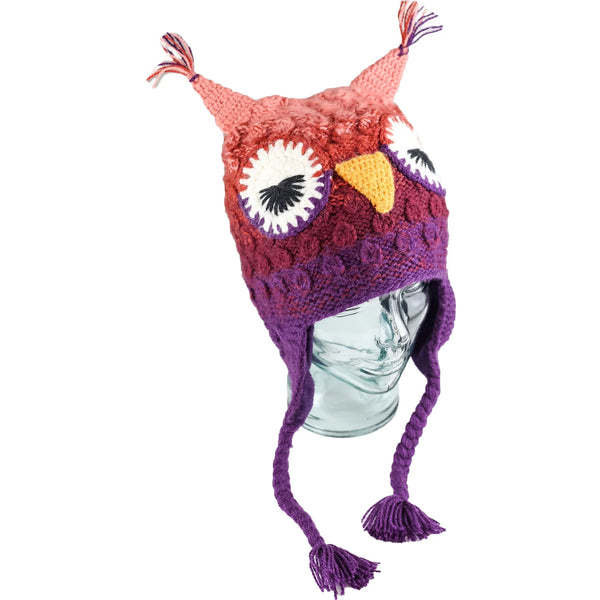 Adult Animal Hat Deer Andes Gifts Lady Owl  