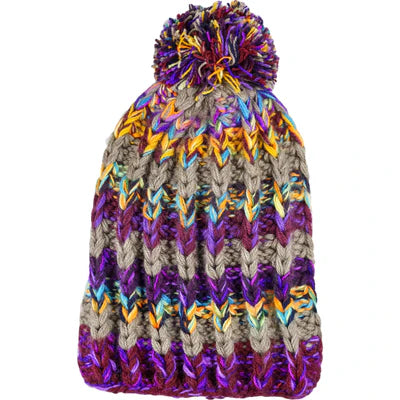 Altiplano Knit Hat  Andes Gifts Purple  