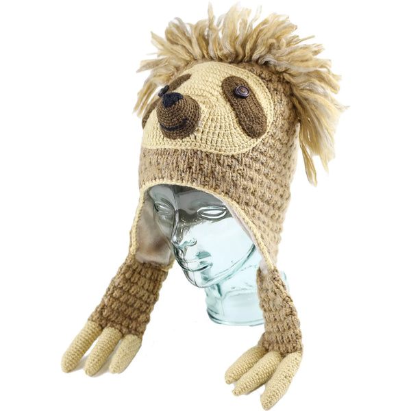 Adult Animal Hat Deer Andes Gifts Sloth  