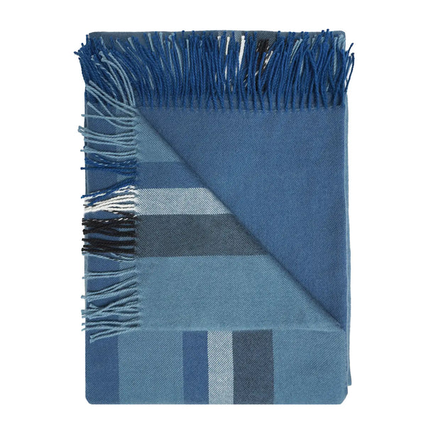 Baby Alpaca Throw Blue Jean Shupaca Blue Lagoon  