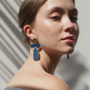 Ultramarine Trio Earrings  Rover & Kin   