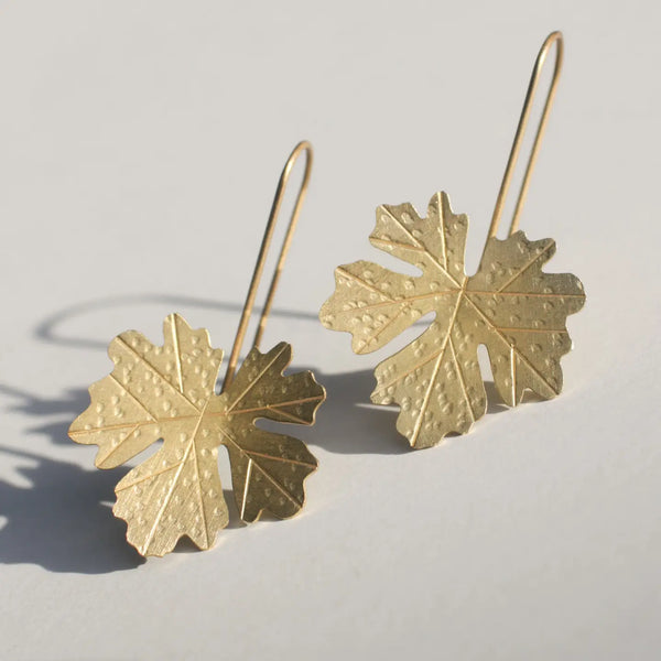 Maple Leaf Earrings  Rover & Kin   