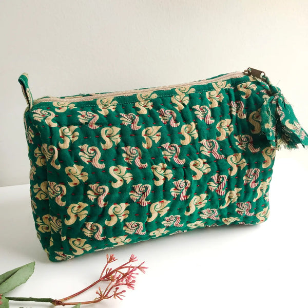 Kantha Travel Pouch Regular WorldFinds   