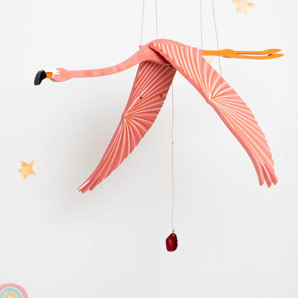 Flamingo Flying Mobile  Tulia's Artisan Gallery   