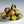 Sunflower Painted Gourd Ornament  Lucuma   