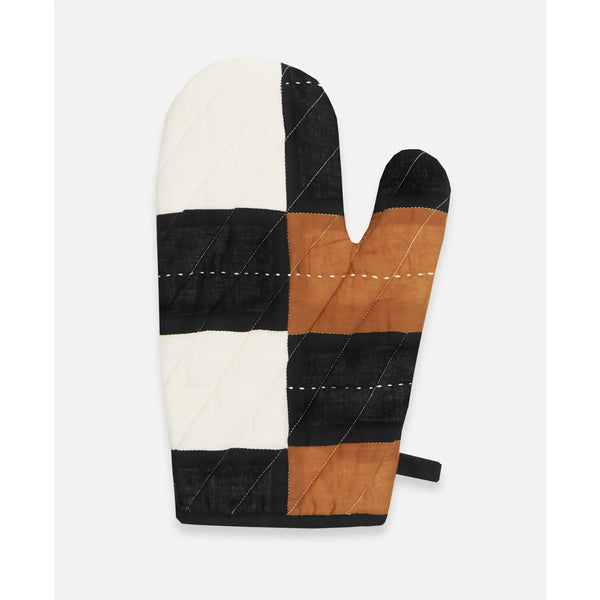 Patchwork Oven Mitt  Anchal Project Camel  