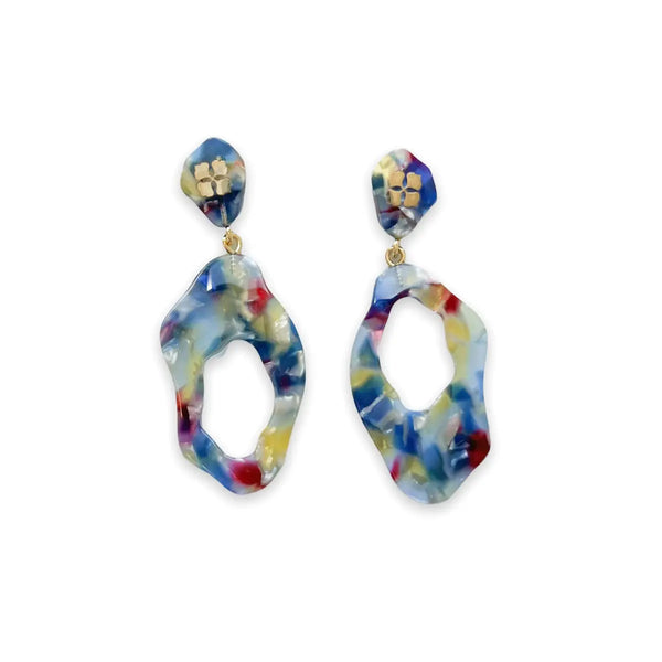 Arch Dangle Earring  Fenna & Fei Stained Glass  