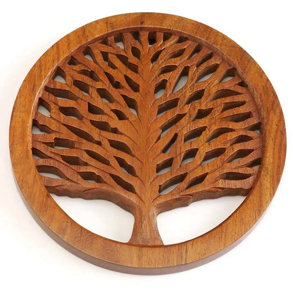 Tree Of Life Shesham Trivet  SERRV   