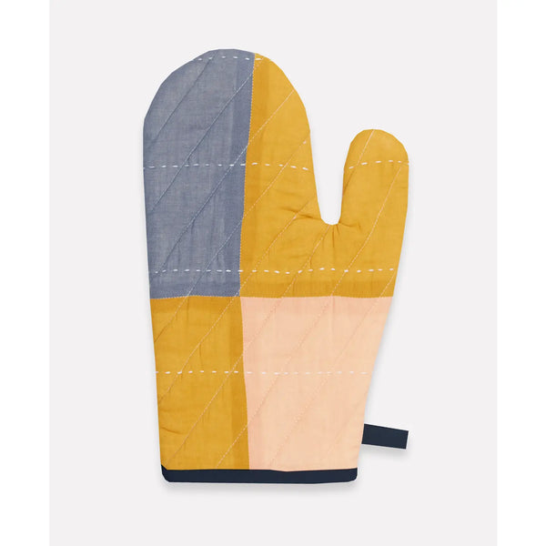 Patchwork Oven Mitt  Anchal Project Multicheck  