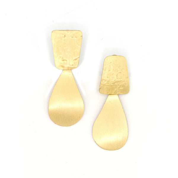 Lamp Stud Brass Earring Fair Anita