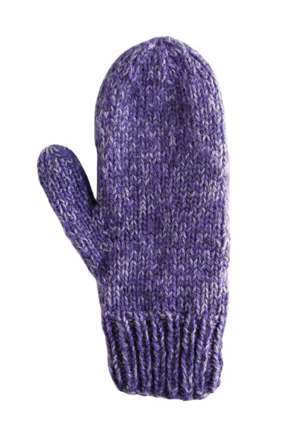 Blended Mitten  Andes Gifts Lilac  