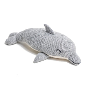 Knit Alpaca Dolphin Toy Regular Global Goods Partners   