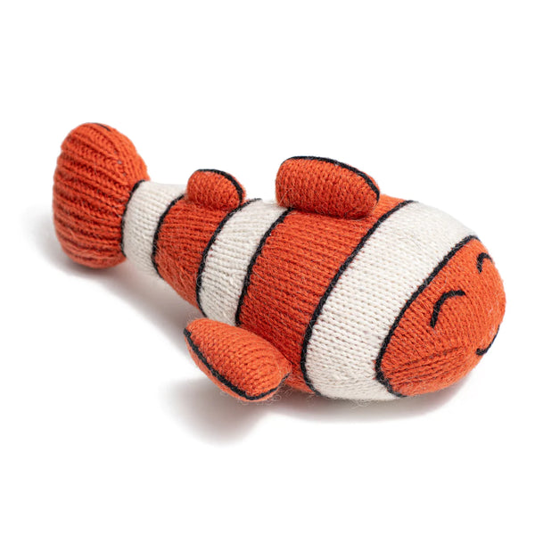 Knit Alpaca Clownfish Toy Regular Global Goods Partners   
