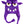 Monster Hat  Andes Gifts Ojos Purple 