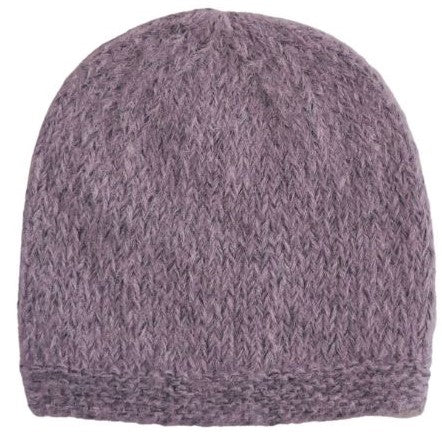 Kunu Knit Hat  Andes Gifts Lavender  