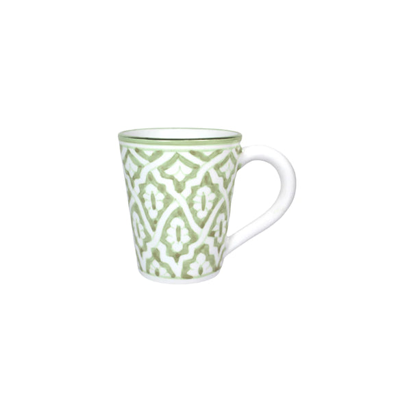 Fassia Gold Rimmed Mug  Chabi Chic Mint  