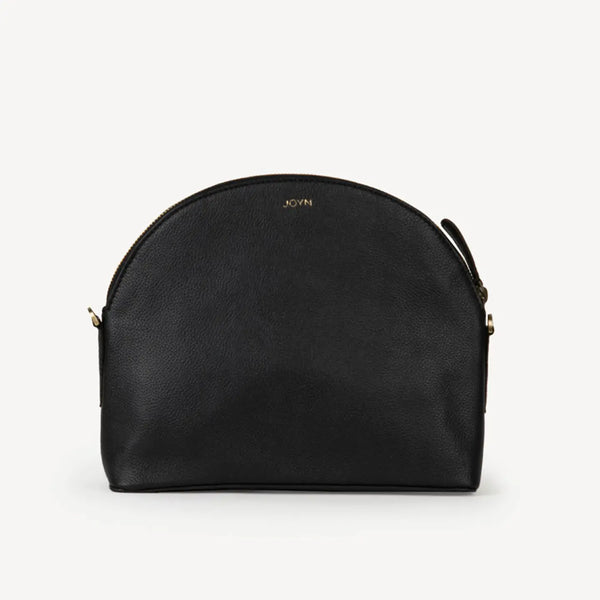 Half Moon Crossbody Brown Joyn Black  