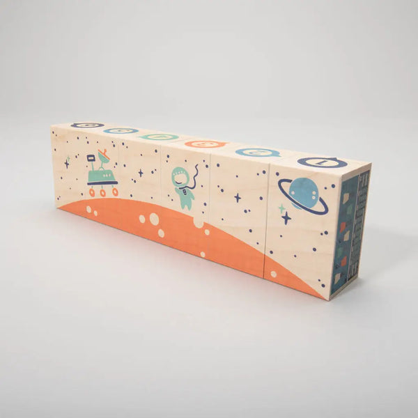 Space Wooden Blocks  Uncle Goose   