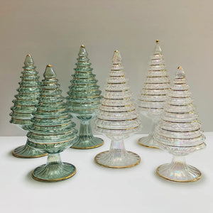 Blown Glass Christmas Tree  Dandarah   