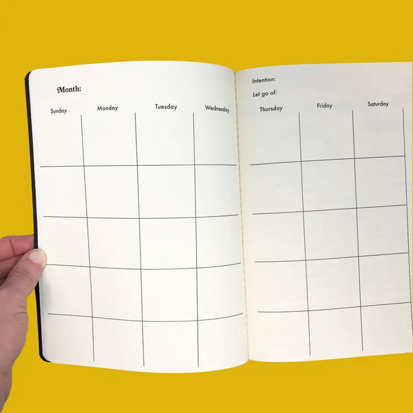 Daffodil Monthly View Planner  The Rainbow Vision   
