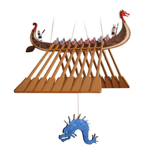 Viking Ship Flying Mobile Regular Tulia's Artisan Gallery   