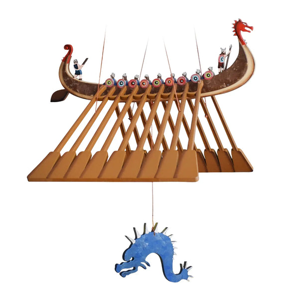 Viking Ship Flying Mobile Regular Tulia's Artisan Gallery   