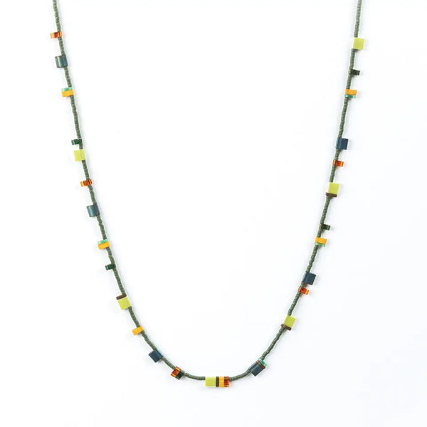 Tila Strand Necklace  Altiplano Autumn Grass  