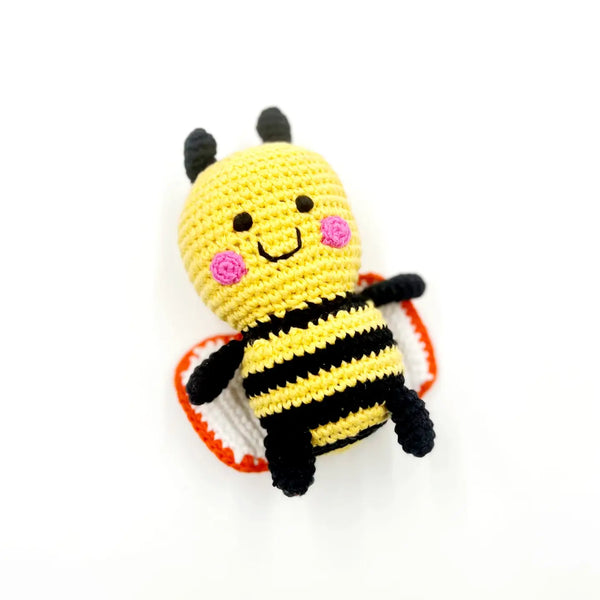 Bumblebee Rattle  Pebble   