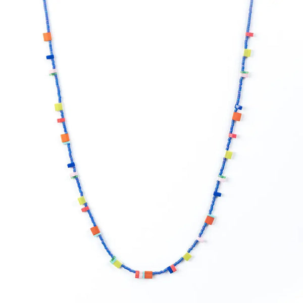 Tila Strand Necklace  Altiplano Blue Confetti  