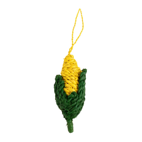 Corn On The Cob Woven Ornament Regular Kazi   