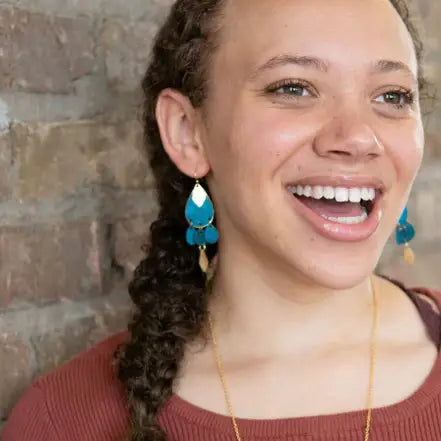 Blue Windchime Earrings  Fair Anita   