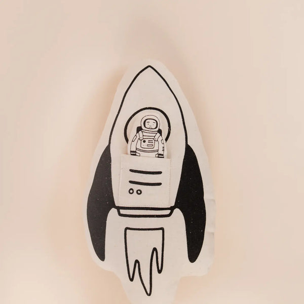 Rocket And Astronaut Interactive pillow  imani   